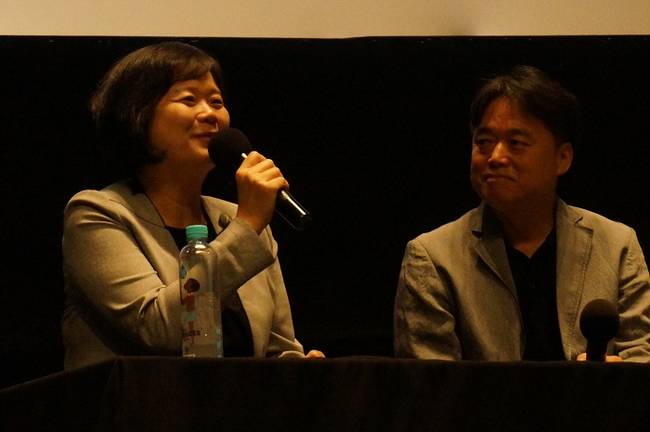 이정미 정의당 대표도 해직기자들을 응원했다.