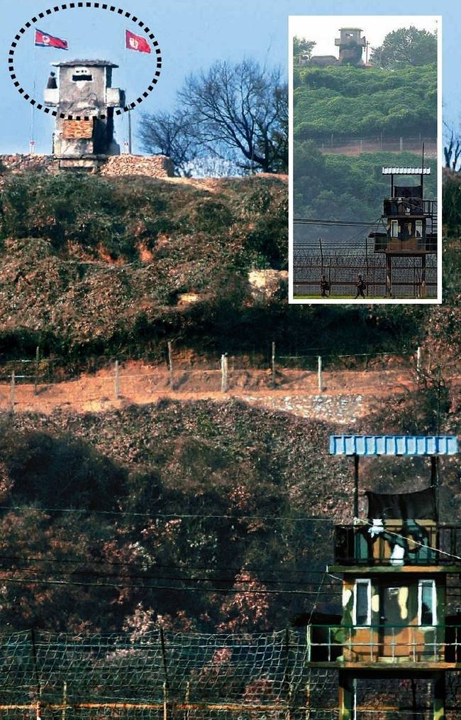 동아일보 2일자 1면 사진. 