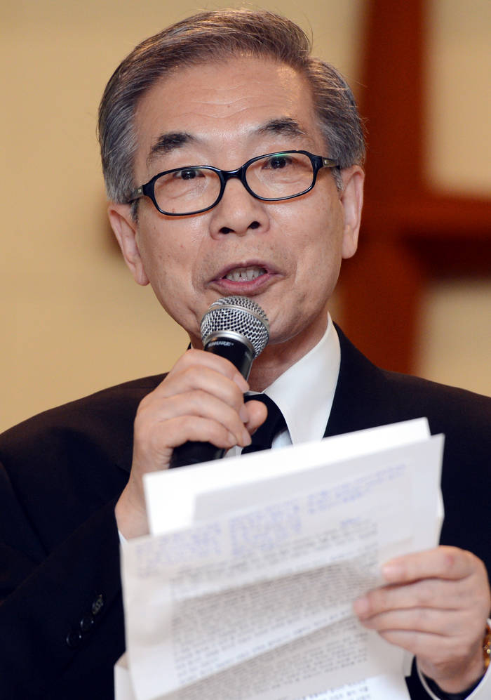 신임 KBS 보궐이사로 추천된 김상근 목사.(뉴시스) 