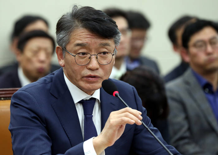 고대영 KBS 사장. 