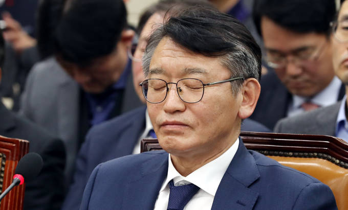 KBS이사회는 22일 고대영 KBS 사장에 대한 해임제청안을 의결했다.  