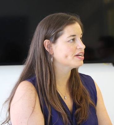 전 미국기자협회(SPJ) 회장인 린 월시 프리랜스 기자. 