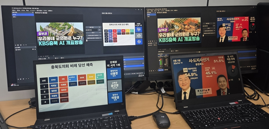 개표방송 사각지대 '우리동네 시·군의원'… AI 더했더니
