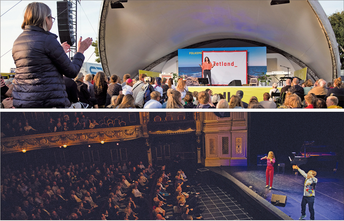 덴마크의 온라인 매체 제틀랜드(Zetland)는 독자인 ‘멤버’들과 적극적으로 소통하며 많은 사람들이 만족할 수 있는 기사를 생산해내고 있다. 1년에 두 차례 코펜하겐에서 가장 큰 공연장을 빌려 멤버들과 만나는 ‘라이브’가 대표적으로, 이 행사에는 1000여명의 멤버들과 기자 대부분이 참석해 인터뷰나 상황에 맞춰 다양한 쇼를 펼친다. /제틀랜드 제공 덴마크의 온라인 매체 제틀랜드(Zetland)는 독자인 ‘멤버’들과 적극적으로 소통하며 많은 사람들이 만족할 수 있는 기사를 생산해내고 있다. 1년에 두 차례 코펜하겐에서 가장 큰 공연장을 빌려 멤버들과 만나는 ‘라이브’가 대표적으로, 이 행사에는 1000여명의 멤버들과 기자 대부분이 참석해 인터뷰나 상황에 맞춰 다양한 쇼를 펼친다. /제틀랜드 제공
