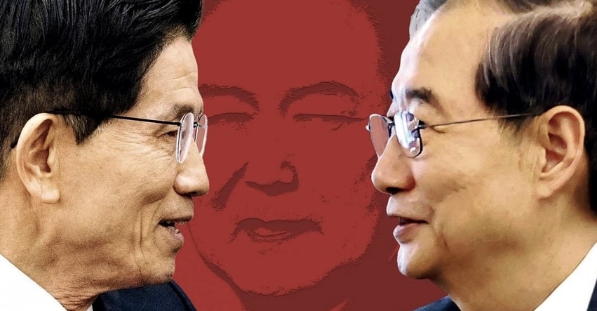 김문수-한덕수 뒤에 윤석열 그림자… "'계엄 대 반계엄' 대선"