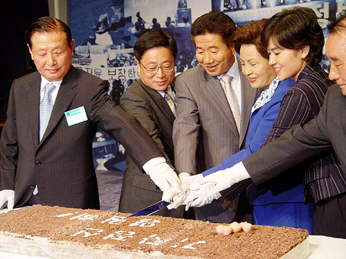 기자협회 40주년 기념식 中