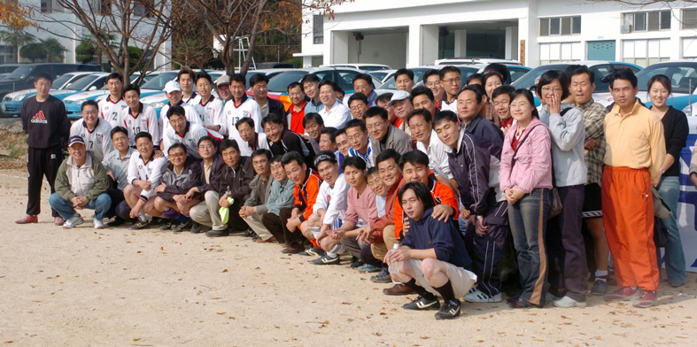 경남울산기자협회가 개최한 친선축구대회.