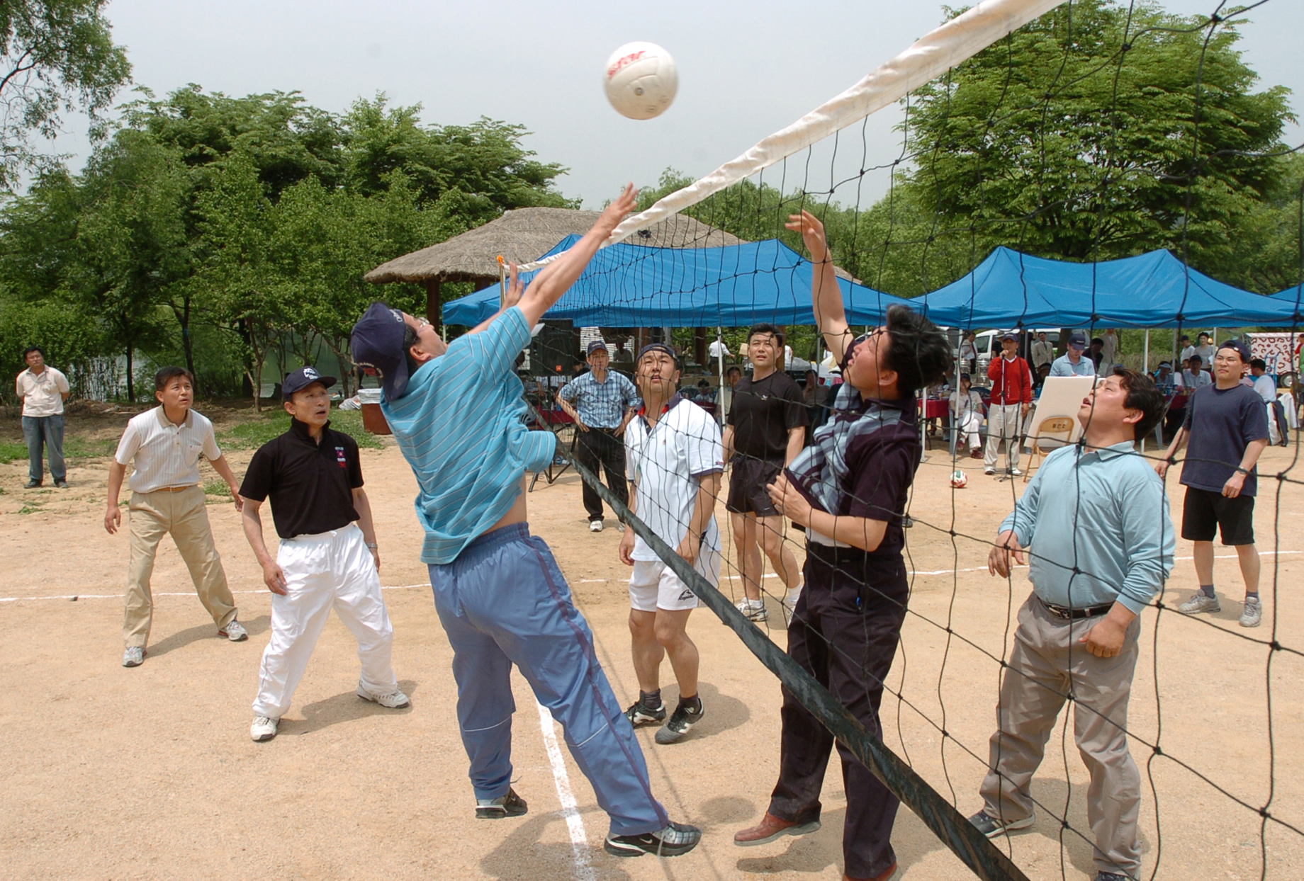지난달 28일 서울대공원에서 열린 서울시청 출입기자단 가족체육대회