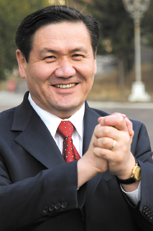 남바린 엥흐바야르 몽골 대통령